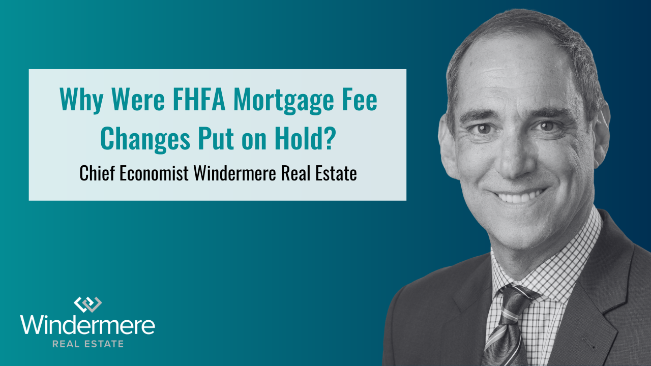 Monday with Matthew FHFA Mortgage Fee Hold